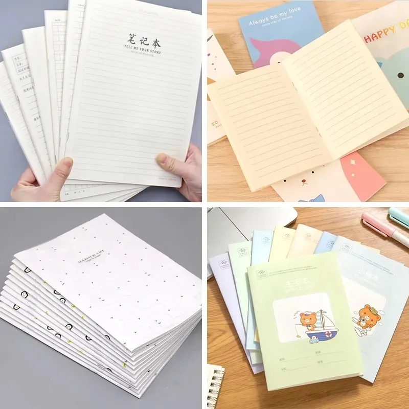 Fully Automatic A4 Exercise Book Maker Paper Notebook Machine Factory Price Notebook Binding Binder Machinery for Sale