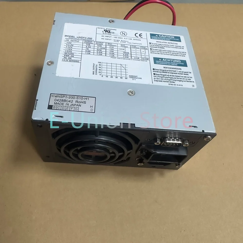 ENSP3-200 Industrial Control Computer Power Supply eNSP3-200-S10-H1