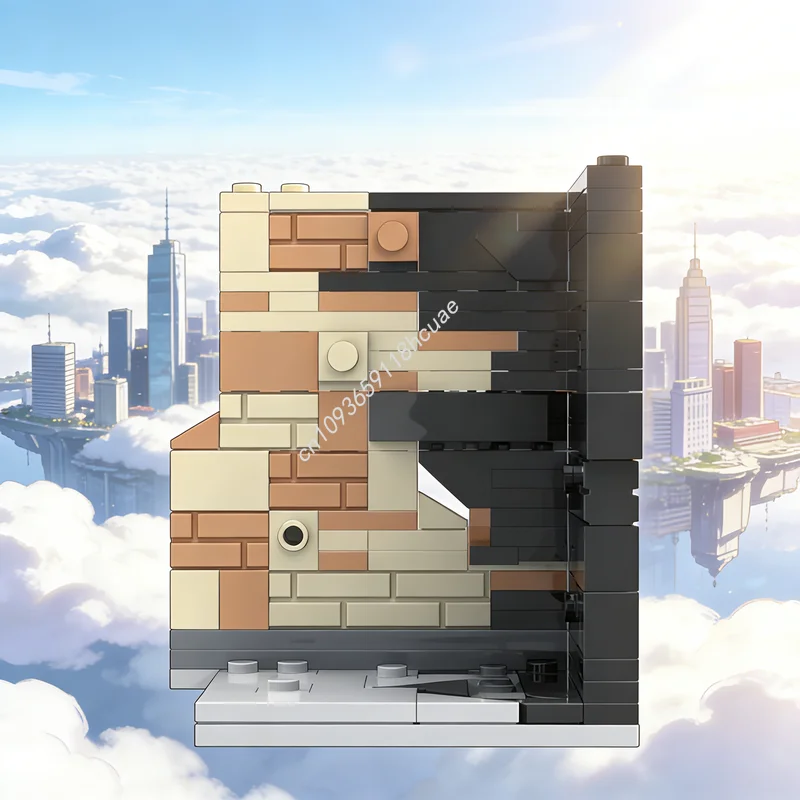 129 Piezas MOC THE VOID Thunderbolts Superhéroes Marvel Bloques de Construcción Modelo de Juguete Regalos de Navidad Juguetes de Construcción Idea Creativa