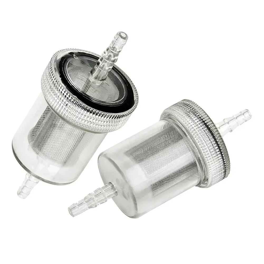 2Pcs Diesel In-Line Fuel Filter Kit  Fit For Eberspacher Air Heater Diesel Set 4mm ID Fuel Hose Brand New And High Quality