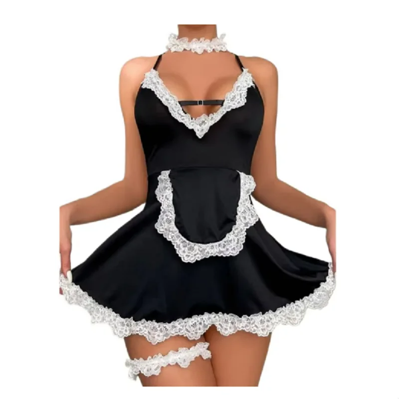 

Erotic Underwear Porno Woman Maid Lingerie Sexy Dress Lingerie Cosplay Costumes Uniform Female Lenceria Sexi Role Play Outfit