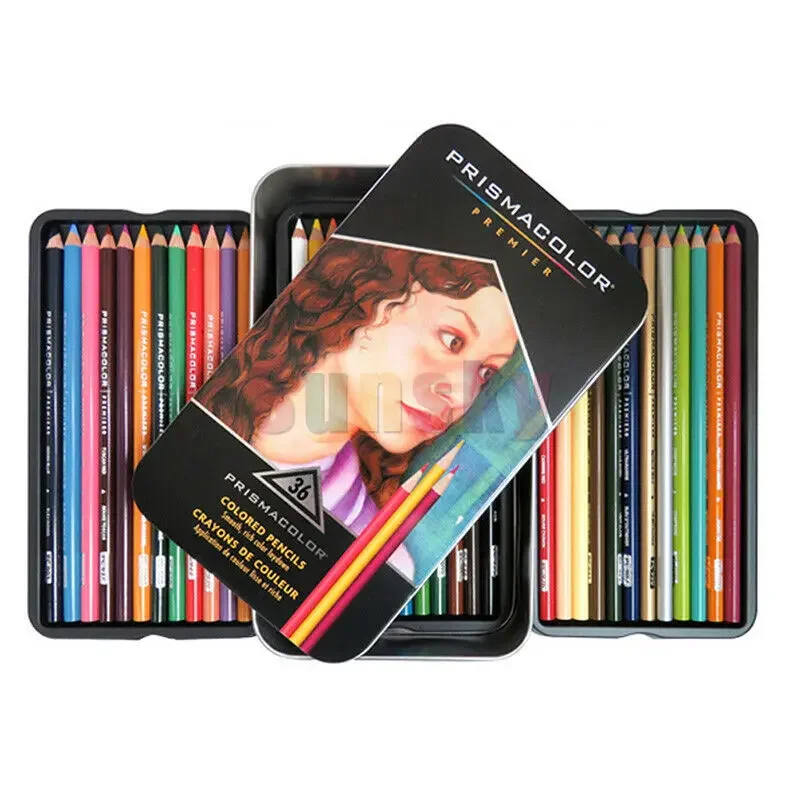 أقلام رصاص ملونة مسبقة 36 قيراط من PRISMACOLOR بجودة فنية احترافية من Soft CORE