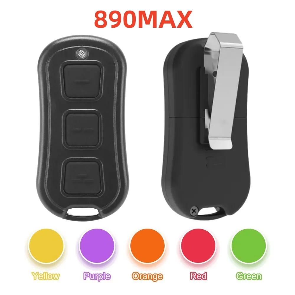 893MAX Universal for 370LM 371LM 372LM 373LM 893LM 971LM 953ESTD 81LM 82LM 83LM 890MAX 850CB Garage Door Opener Remote Control