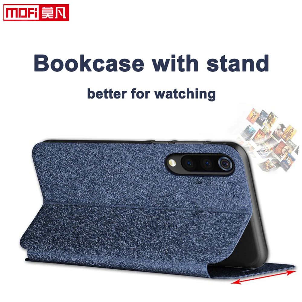 Custodia flip per xiaomi 9 lite custodia xiaomi mi9 lite cover leather back book soft tpu silicon kickstand luxury xiaomi mi9lite house