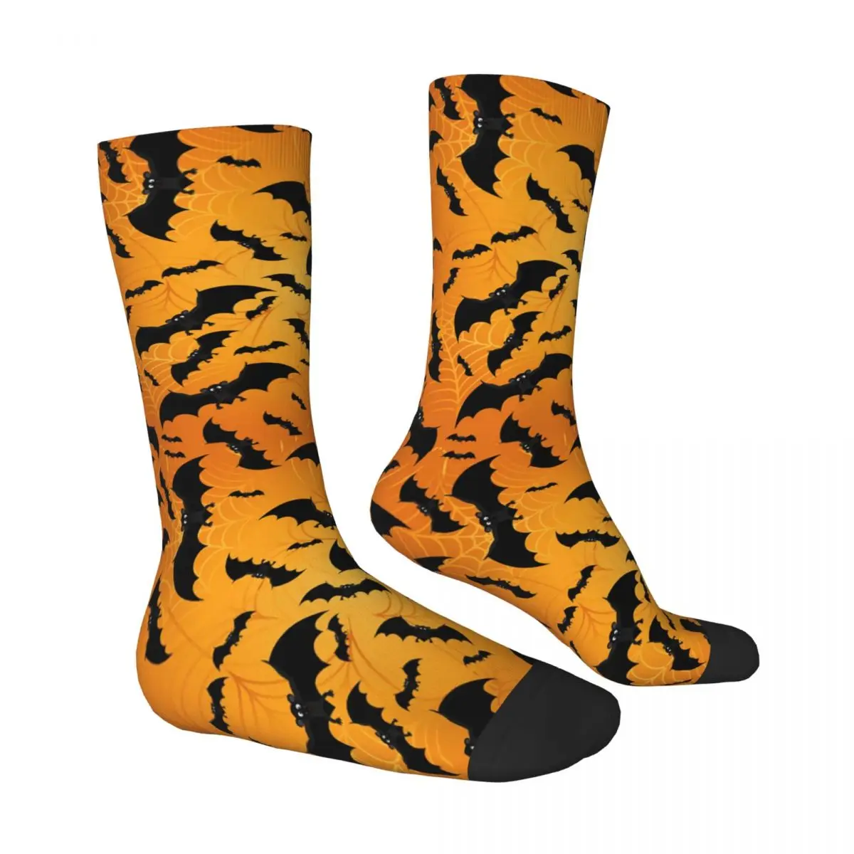 جميع المواسم القوطي هالوين الخفافيش طباعة الخفافيش السوداء تحلق الحيوان 9 الجوارب Harajuku طاقم الجوارب الهيب هوب جوارب للرجال النساء الهدايا