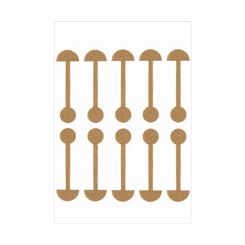 10 Pcs Nasal Wing Patches Self-Adhesive Nasal Stickers Double Eyelid Stickers Nose Shrink Stickers Narrow Nasal Sticker