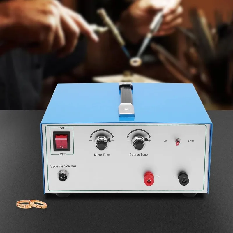 

Portable Jewellery Spot Welding Machine, 110V 600W Automatic Spot Welder, Jewelrys Repair Tool, for Platinum, Gold, K Golds