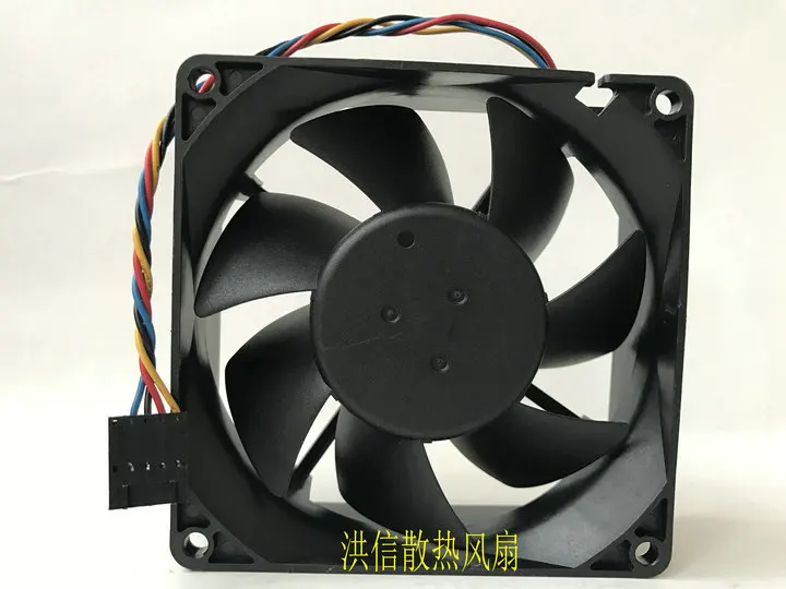 FOXCONN PV903212PSPF 0A DC 12V 0.60A 90x90x32mm 4-Wire Server Cooling Fan