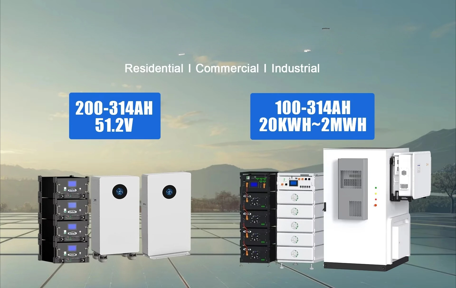 All in One House 30Kw 20Kv Full Hybrid Solar Cell Power Generation Energy Kit System 30Kw 40Kw 220V, Suitable for Home Use 50Kw