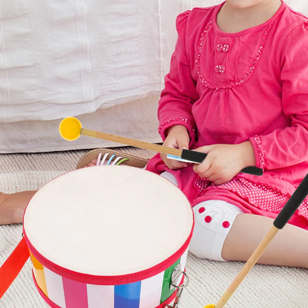 

2Pairs Tongue Drum Mallets Percussion Instrument Sticks Universal Drumsticks Durable Beautiful Sound Clear Practical Grip