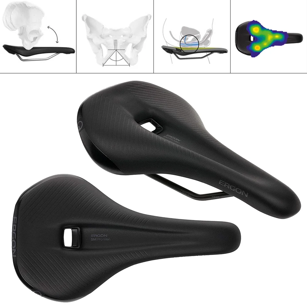 3D printed ergonomic comfortable bike cushion suitable for mountain and off-road