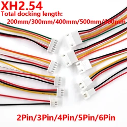 5Pair XH2.54 2/3/4/5/6 Pin Pitch 2.54mm Wire Cable Connector XH Plug Male Female Battery Charging Cable 100mm/200mm/300mm Length