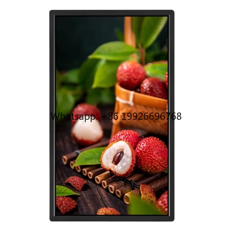 43 Inch Indoor LCD Wall Advertising Machine Android System LCD Panel Screen Display for Video/TV