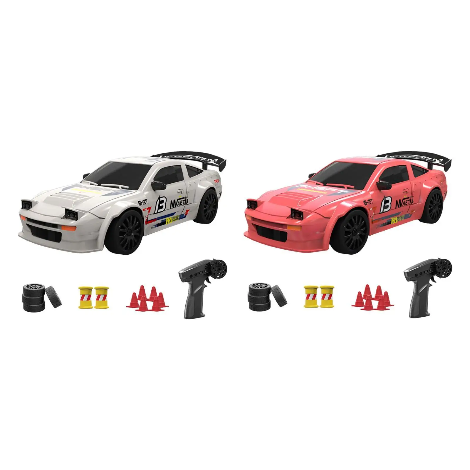 1:24 Scale RC Drift Tyre Car Model Drift Sport Toy Car for Boys Girls Adults