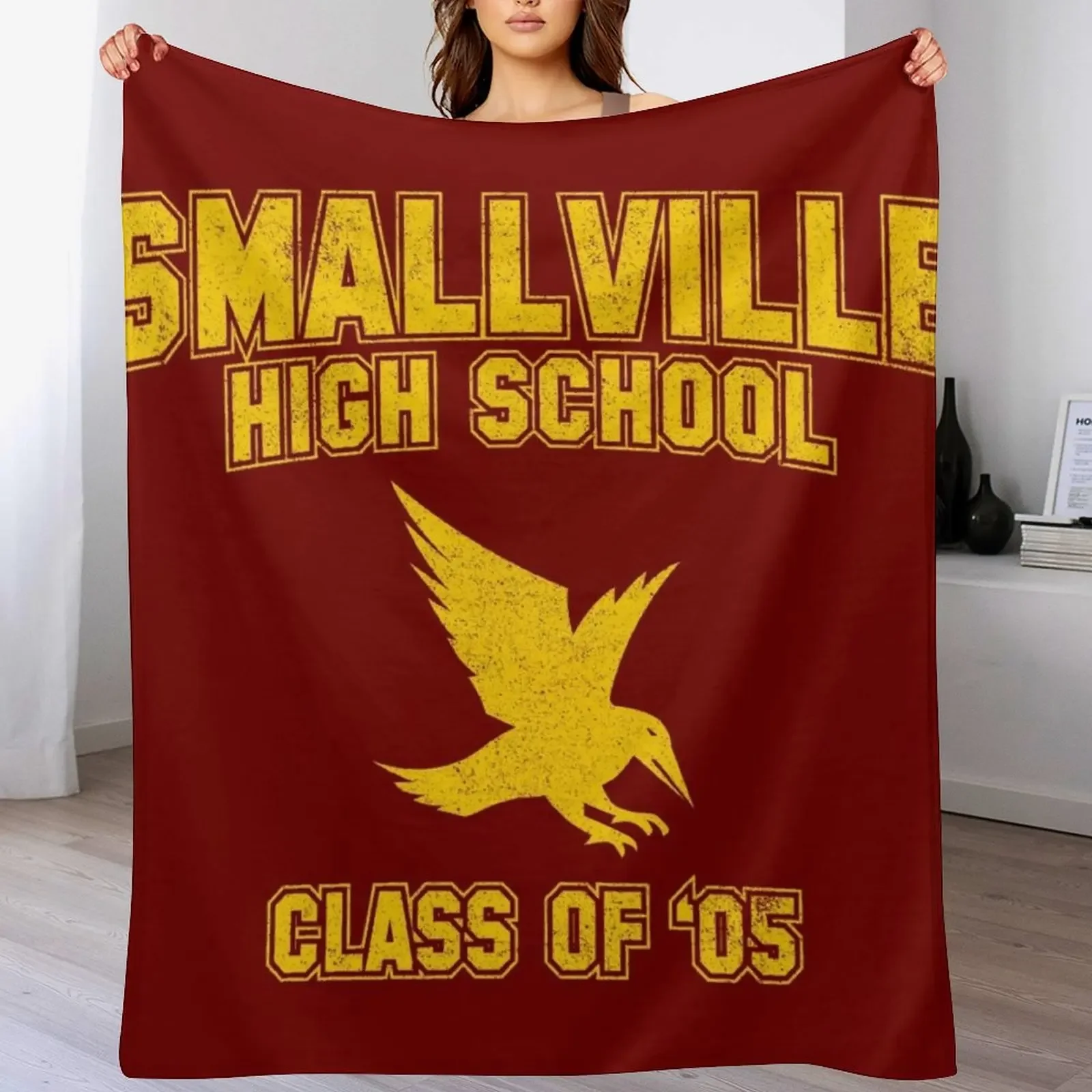 

Smallville Class of 2005 Throw Blanket Men's Soft Warm Throw Blanket for Couch
