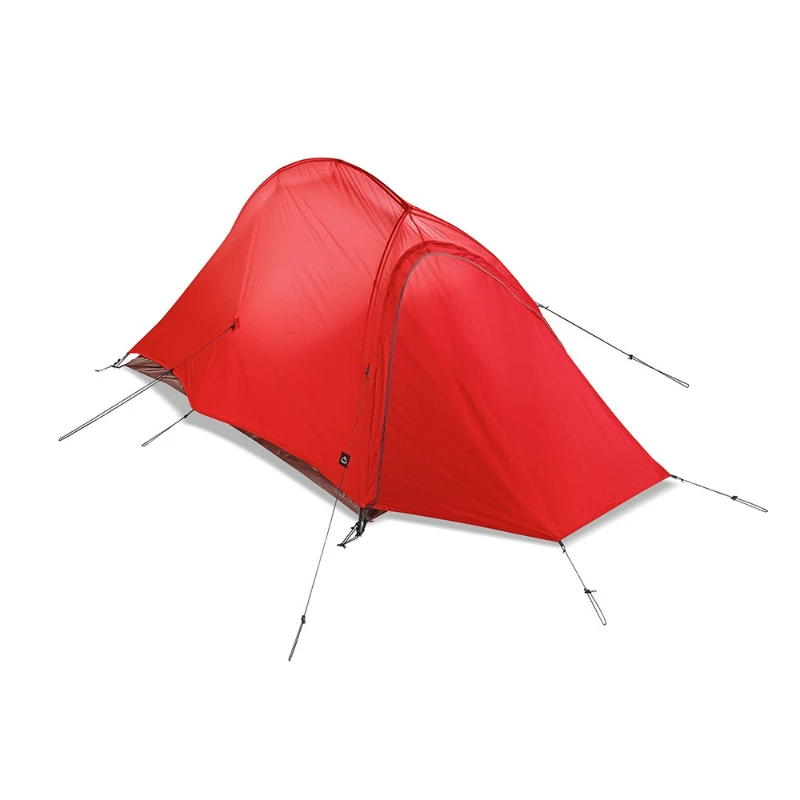 

Single tent 15D nylon single silicon waterproof PU4000 ultra-light camping hiking fish ridge