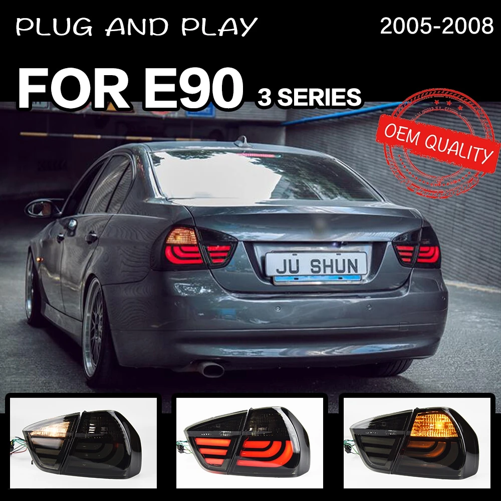 Tail light for BMW E90 3 Series 320i 2005-2008 автомобильные товары rear lamp LED lights car accessories 318i 325i taillights