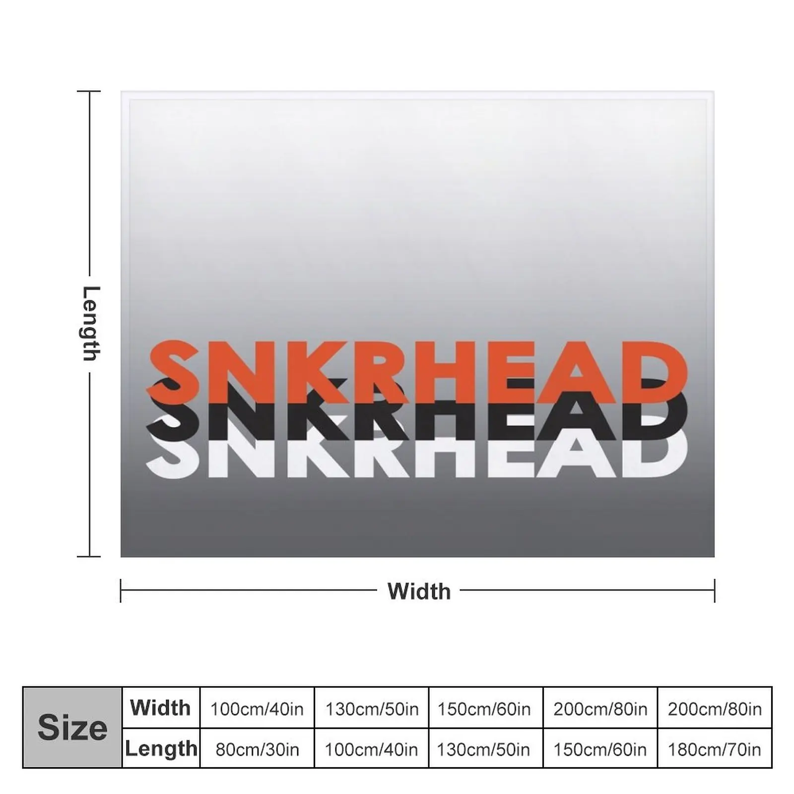 SNKRHEAD - Sneakerhead Throw Blanket Soft Blankets For Sofas Blankets