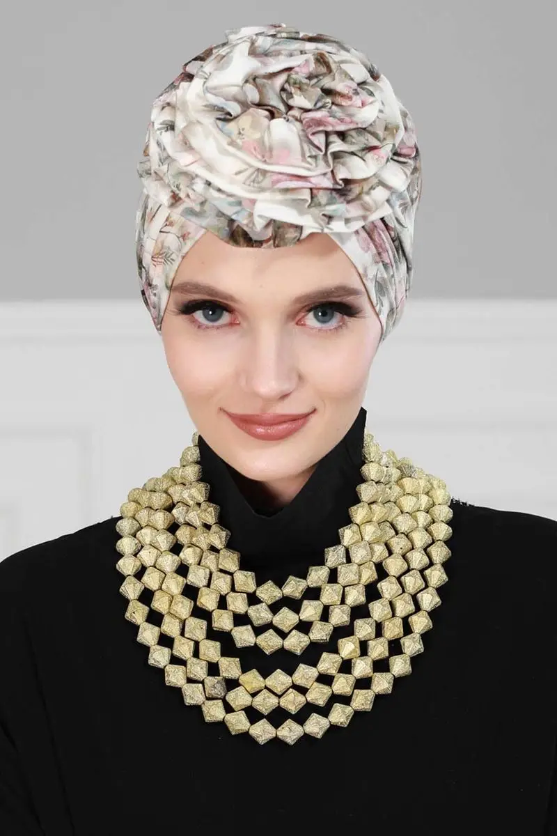 Rose gekämmte gemusterten Knochen Olive muster