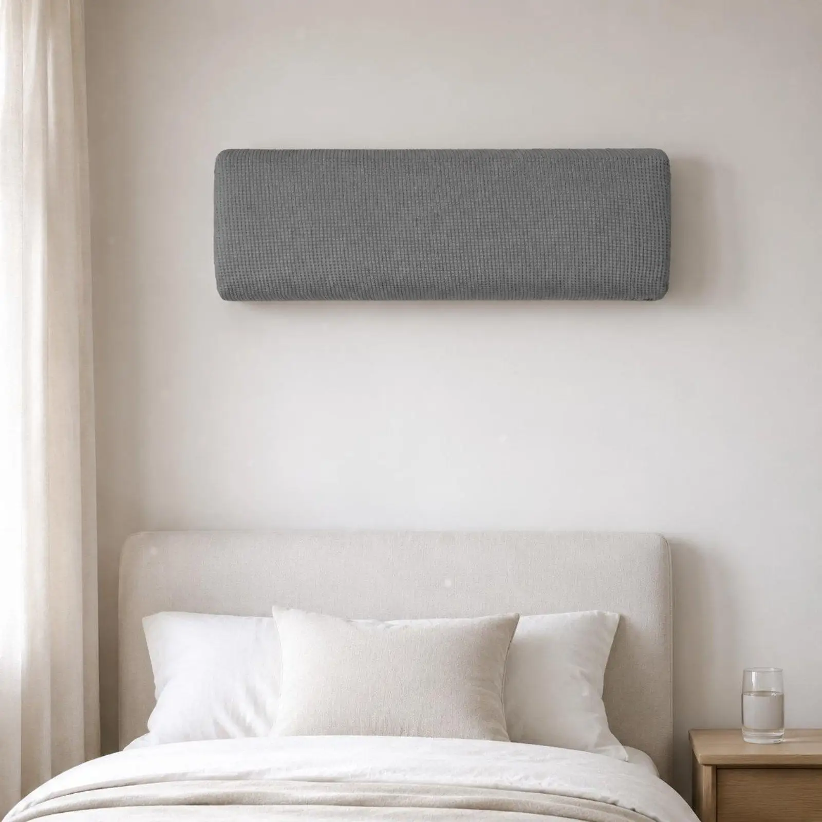 Complete Coverage Air Conditioner Cover Dust and Stain Resistant Cushion Cover for Home Usage