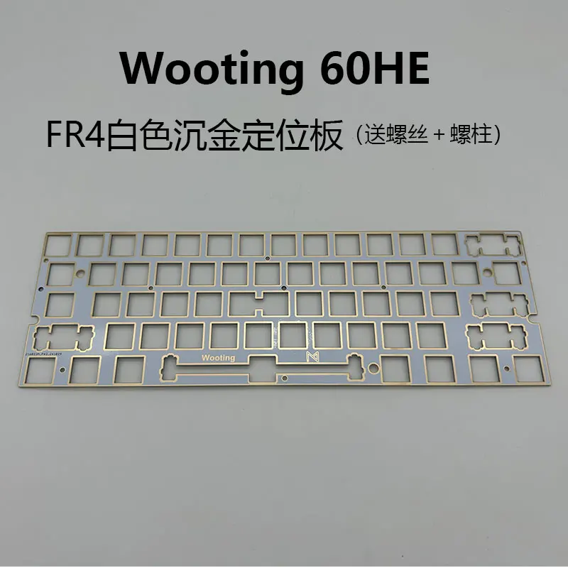 Wooting 60HE Sound Package Accessories Custom Sinking Gold
