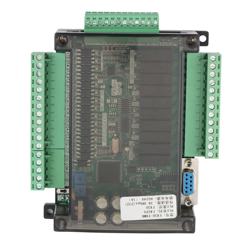 1 zestaw płyta sterowania przemysłowych PLC FX3U-24MR szybkiego gospodarstwa domowego PLC płyta sterowania przemysłowych kontroler płyty programowalnych