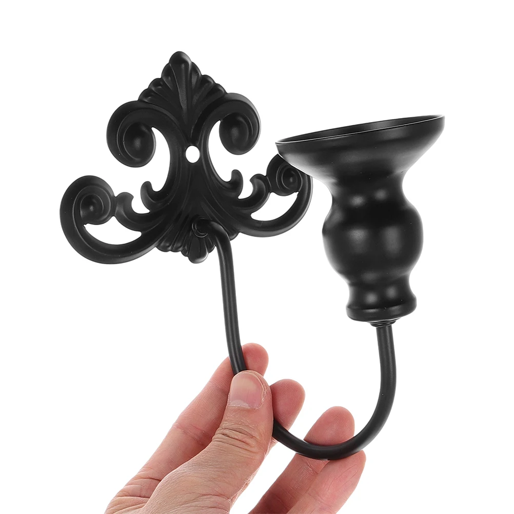 

2pcs Iron Wall Holder Vintage Metal Sconce For Living Room Bedroom Dining Room Decor European Design Wall Mounted