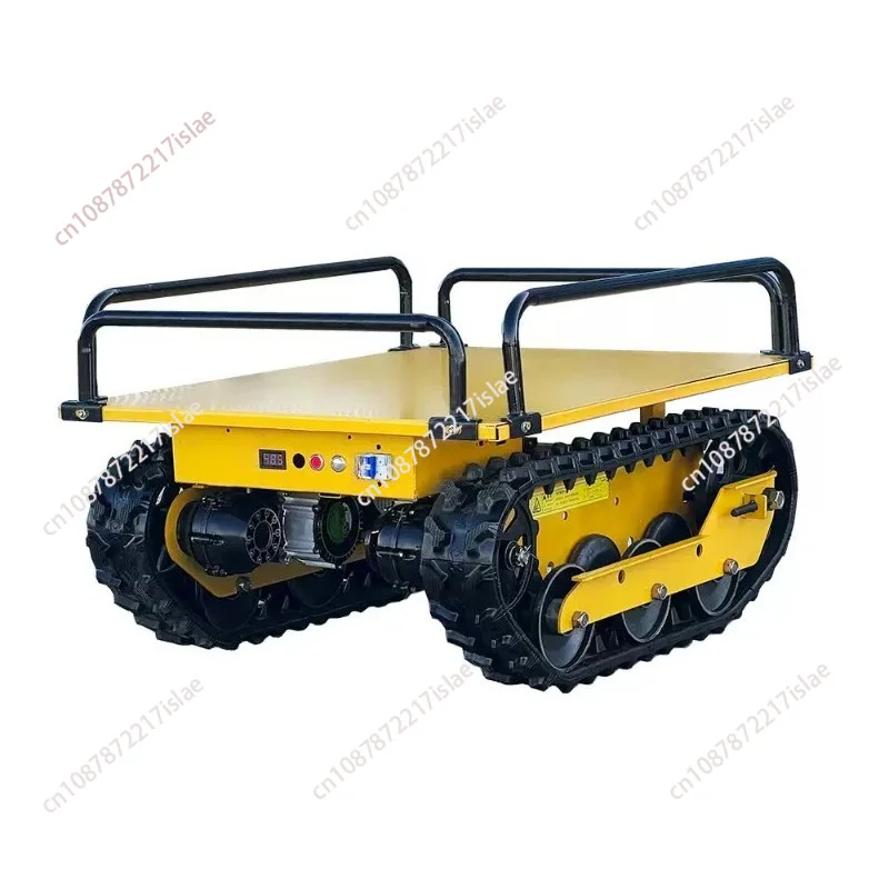 

Small Tracked Undercarriage, RC Stair Climber, Electric Cargo Cart for Mountain, Farm & Engineering
