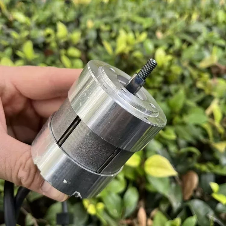 ハイパワーdcブラシレスモーター12v24v36v48v50-500w高トルクブラシレス機械動力モーター