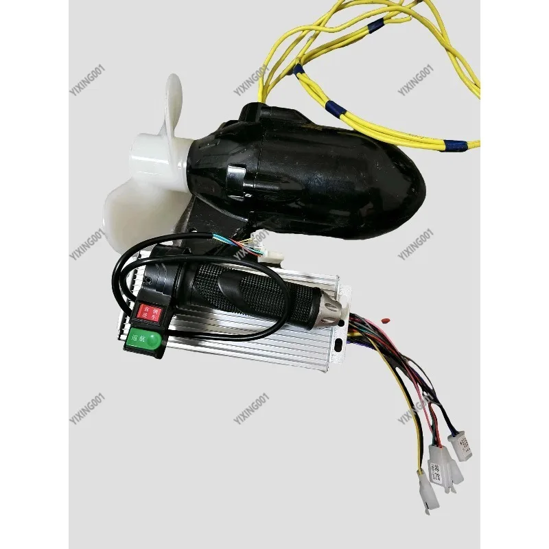 

12-72V Brushless Underwater Motor - Electric Thruster for Fishing Boats Trawlers & Paddleboards