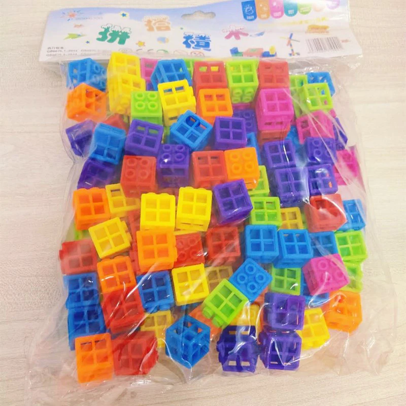 150Pcs Interlocking Blocks Cube Kids Toys Educational Bloques De Construcción Bausteine Kinder Brinquedo Pedagogico Infantil