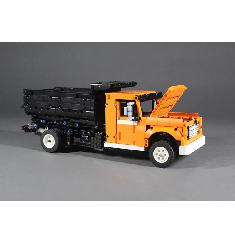 

MOC-125516 Классический новый грузовой транспортный самосвал, модель строительного блока, 1343 деталей, креативная игрушка на день рождения для мальчиков и детей