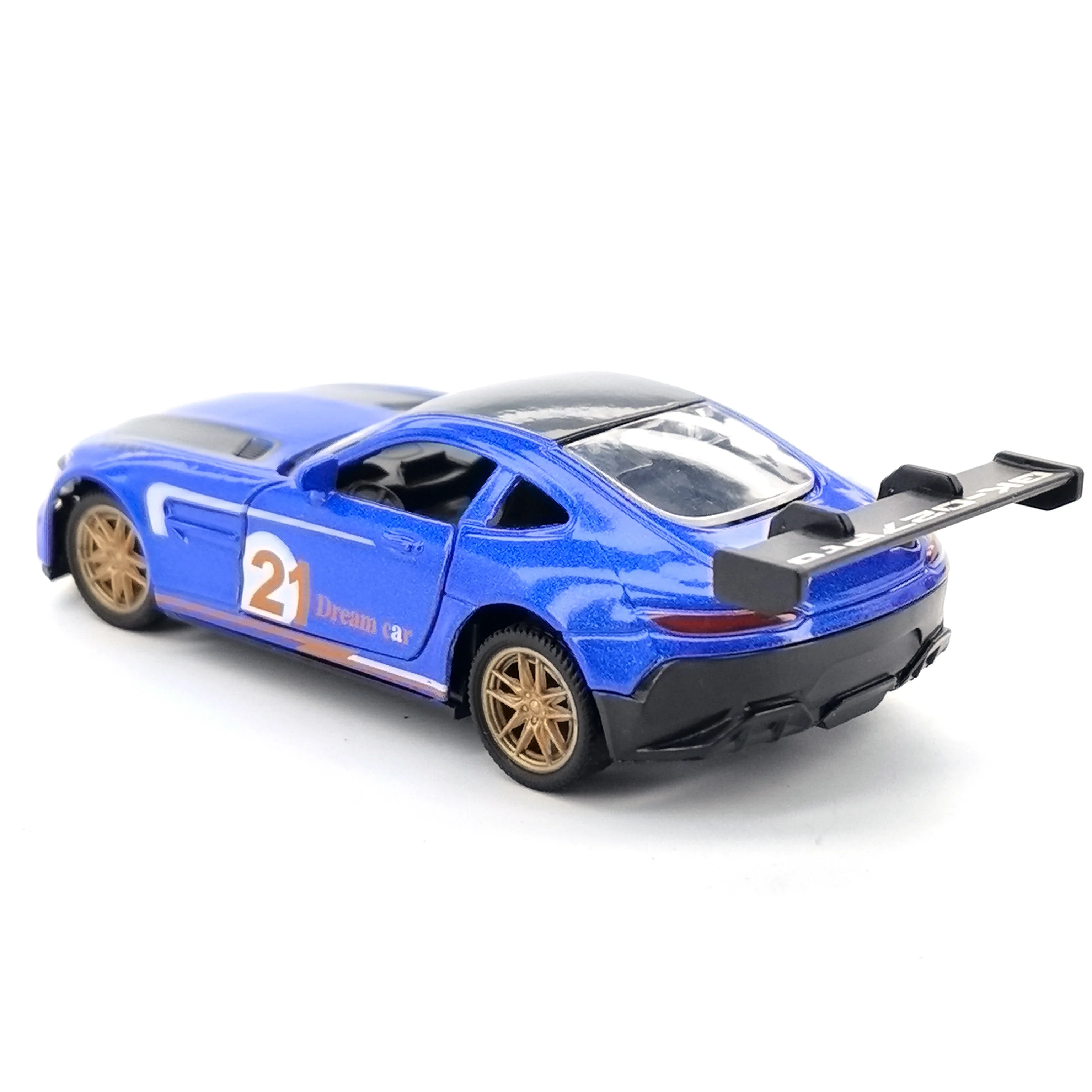 Boys Alloy Toy Car Model Children Pull-back Realistic Sports Car Racing Car Toy for Kids Play Vehicle Model