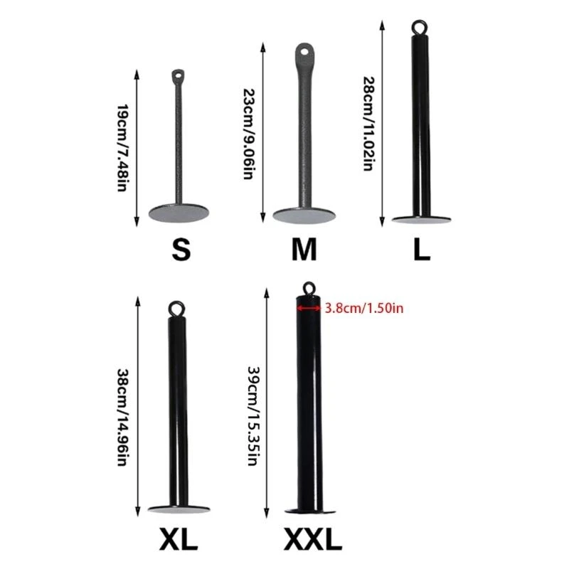 معدات تمارين الصالة الرياضية الدمبل حامل حامل الأثقال دبوس تحميل لوحة الوزن مع حلقة تسلق، حامل حامل رفع الأثقال