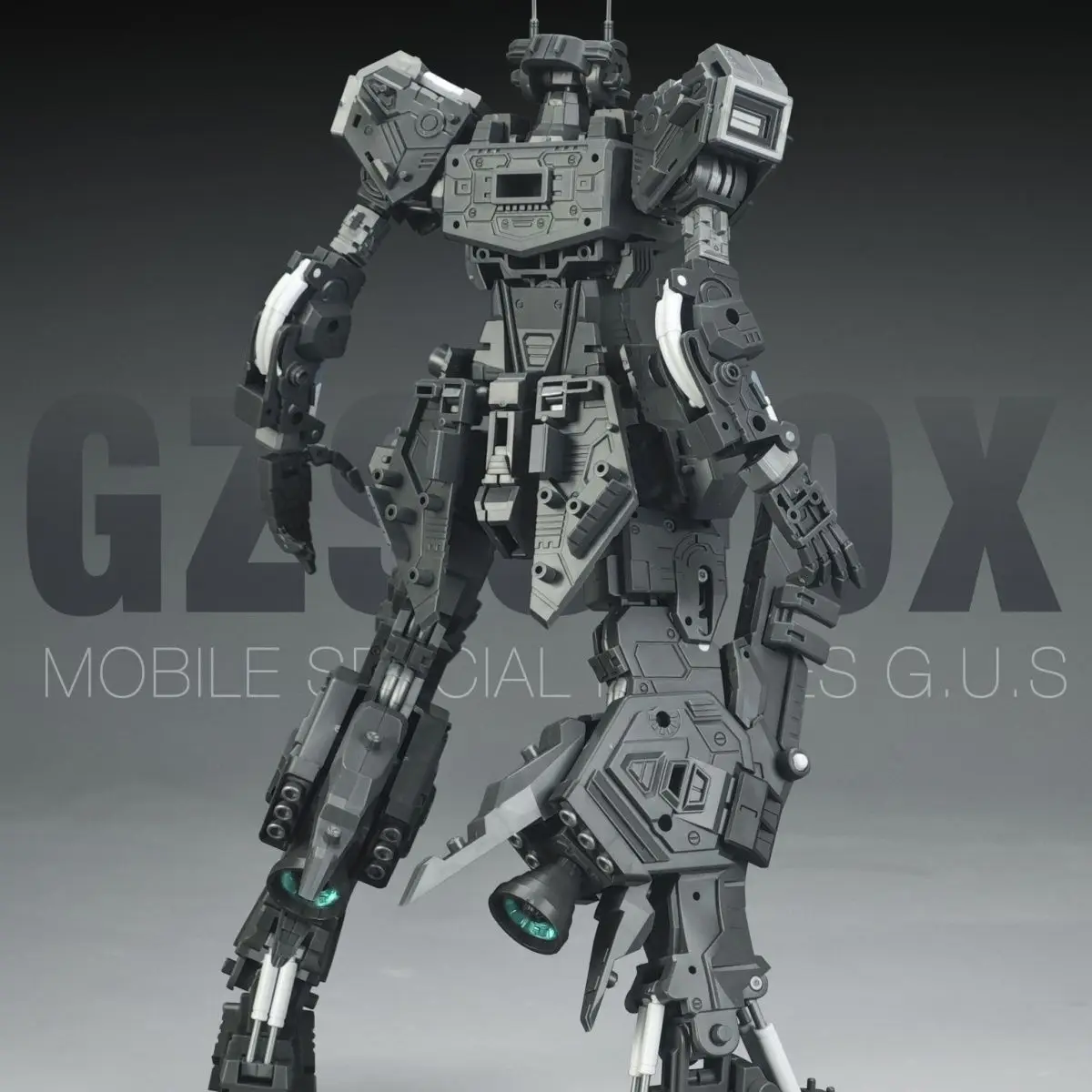 Nowe figurki akcji 1/100 Zzza Mode Gzss-Ox-Gusi-Gus, model do składania, figurka robota, plastikowa kolekcja, statuetka, model, ozdoba, zabawki, prezenty