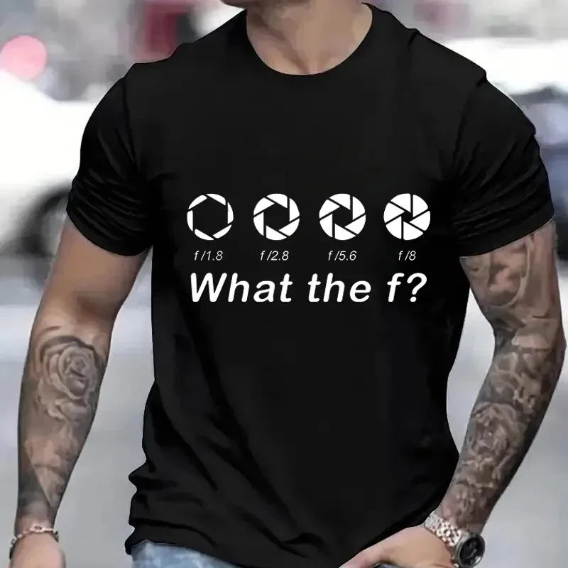 T-shirts for Men Funny Photographer Shirt Photography Oversized T Shirt Women Men T-shirts Streetwear Camera Male Shirt Y2k Tops