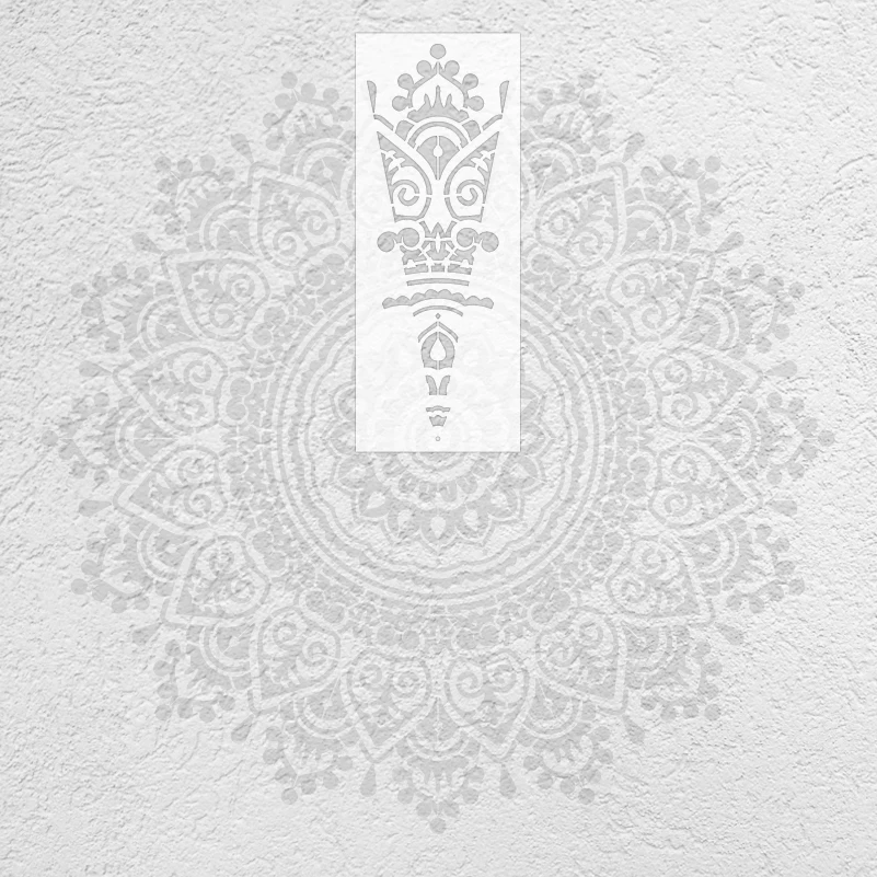 150cm - 230cm Wall Stencil For Painting Plaster Decor Decorative Template To Paint Putty Larges Giant Mandala Huge Round S443