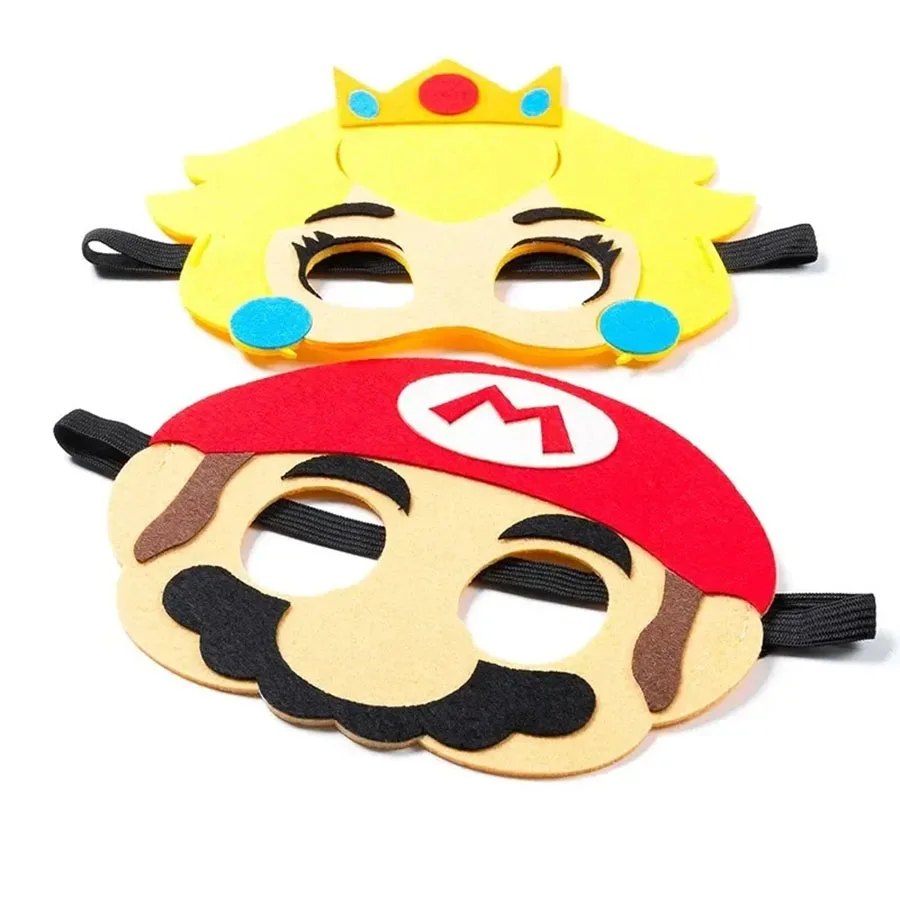 Super Mario Bros Masken Weihnachten Geburtstags feier Mario Maske Cosplay Maske für Kinder Kinder Geschenk