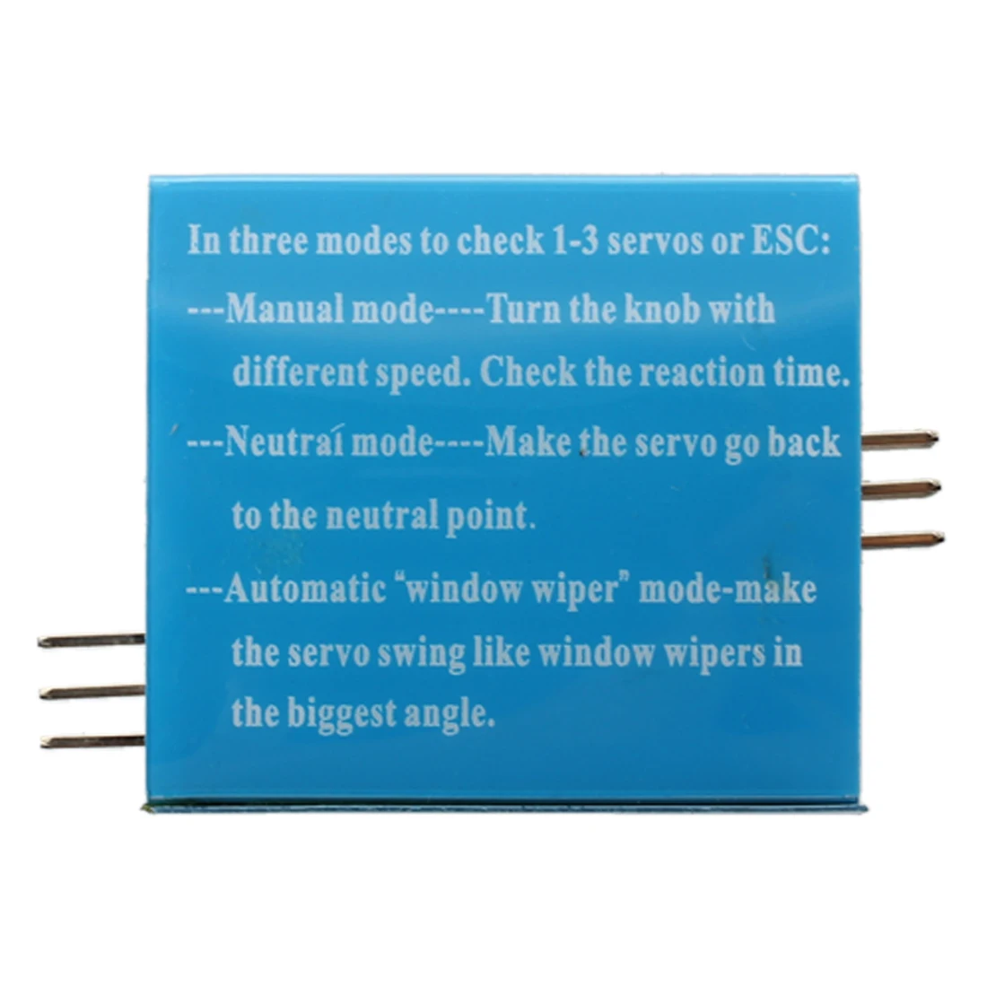 Сервотестер CCPM Consistency Master Checker 3CH 4,8-6 В