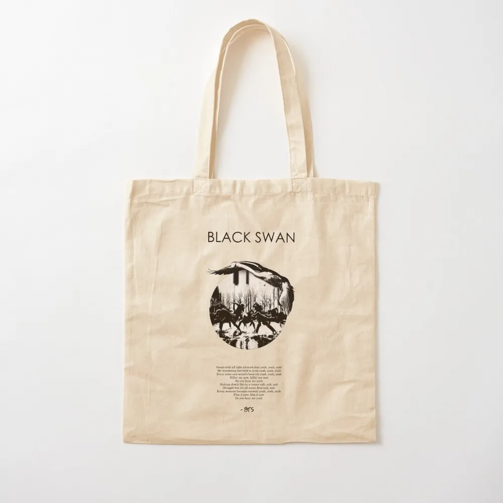 حقيبة يد بلاك سوان 2 كبيرة الحجم من القماش الجمالي اللطيف