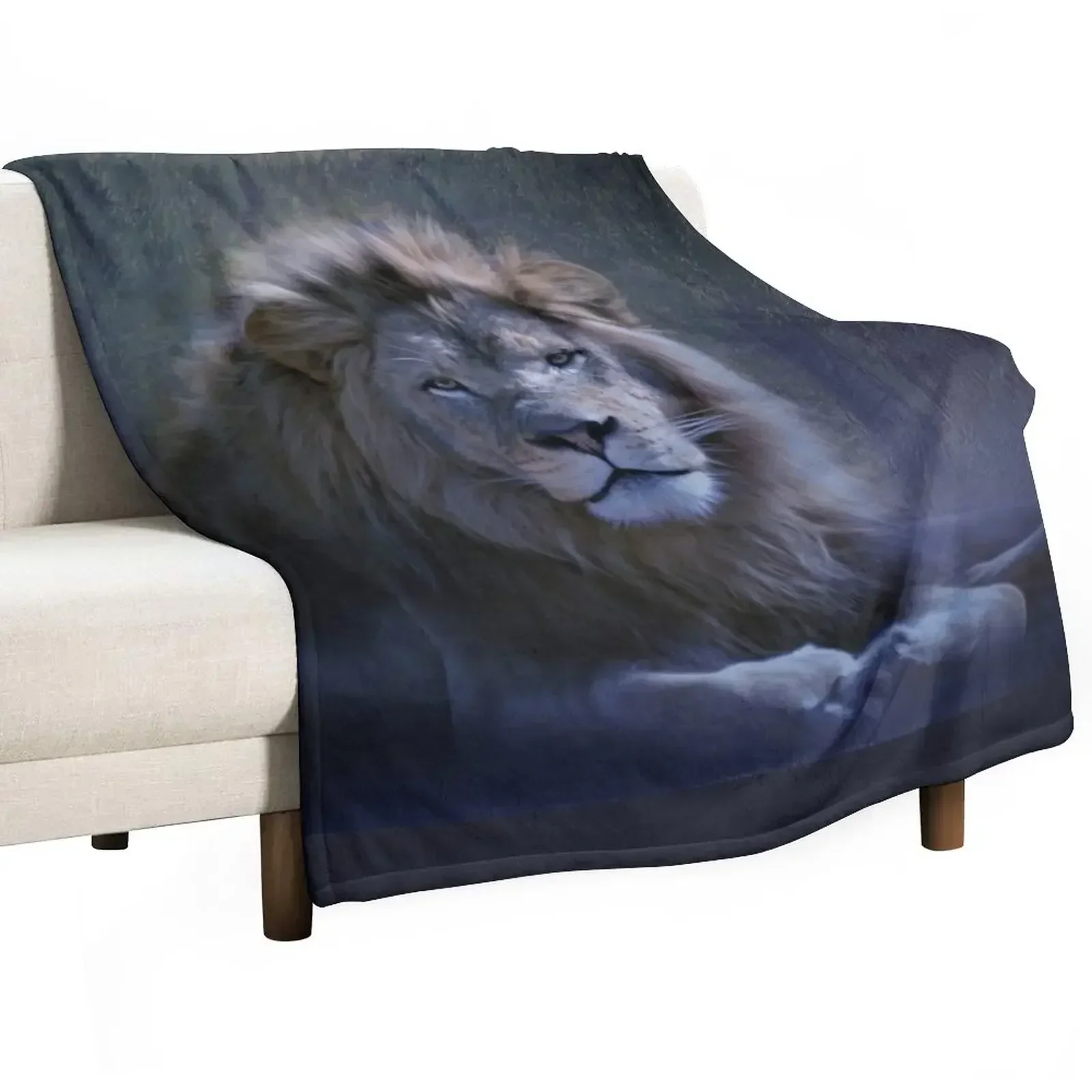 

New Lion Throw Blanket Winter beds Cute warm winter Blankets