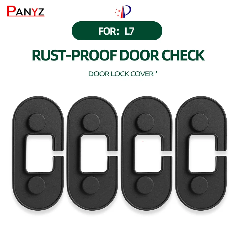 

For LiXiang L7 Door Limiter ABS Protection Cover Door Lock Buckle Cover Modification Model Silicone Door Arrester Pads