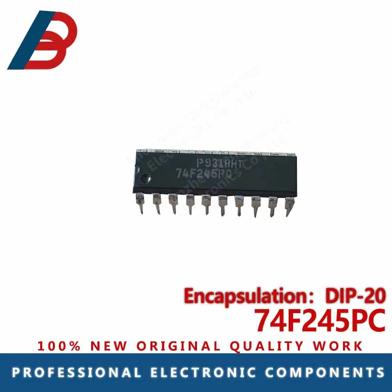 

5pcs 74F245PC package DIP-20 logic driver transceiver chip