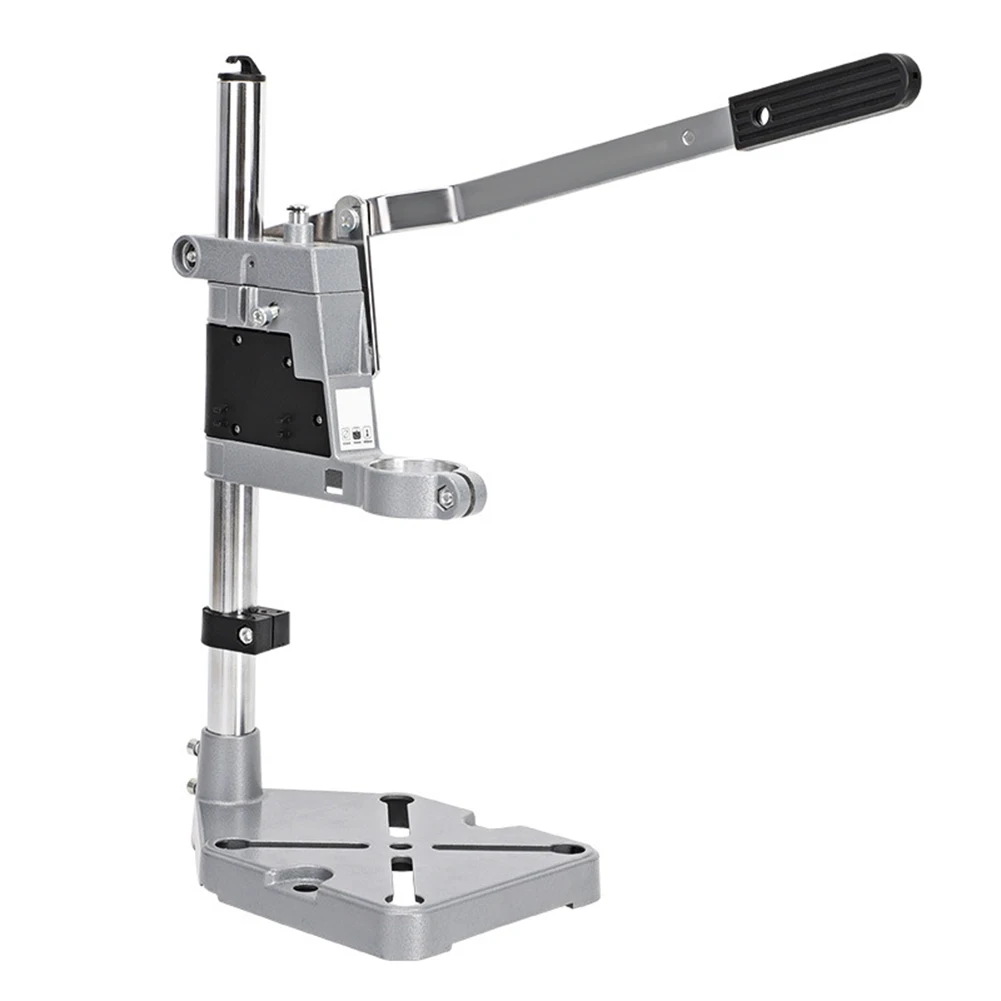 Adjustable Bench Drill Press Stand with Solid Column for Electric Drill Stability and Enhanced Drilling Accuracy