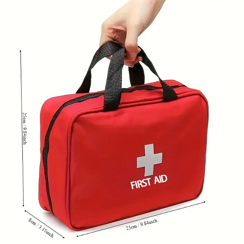 59/186/245PCS Deluxe First Aid Kit With Portable Bag - Ideal For Hunting, Hiking & Camping Emergencies，Outdoor First Aid Kit