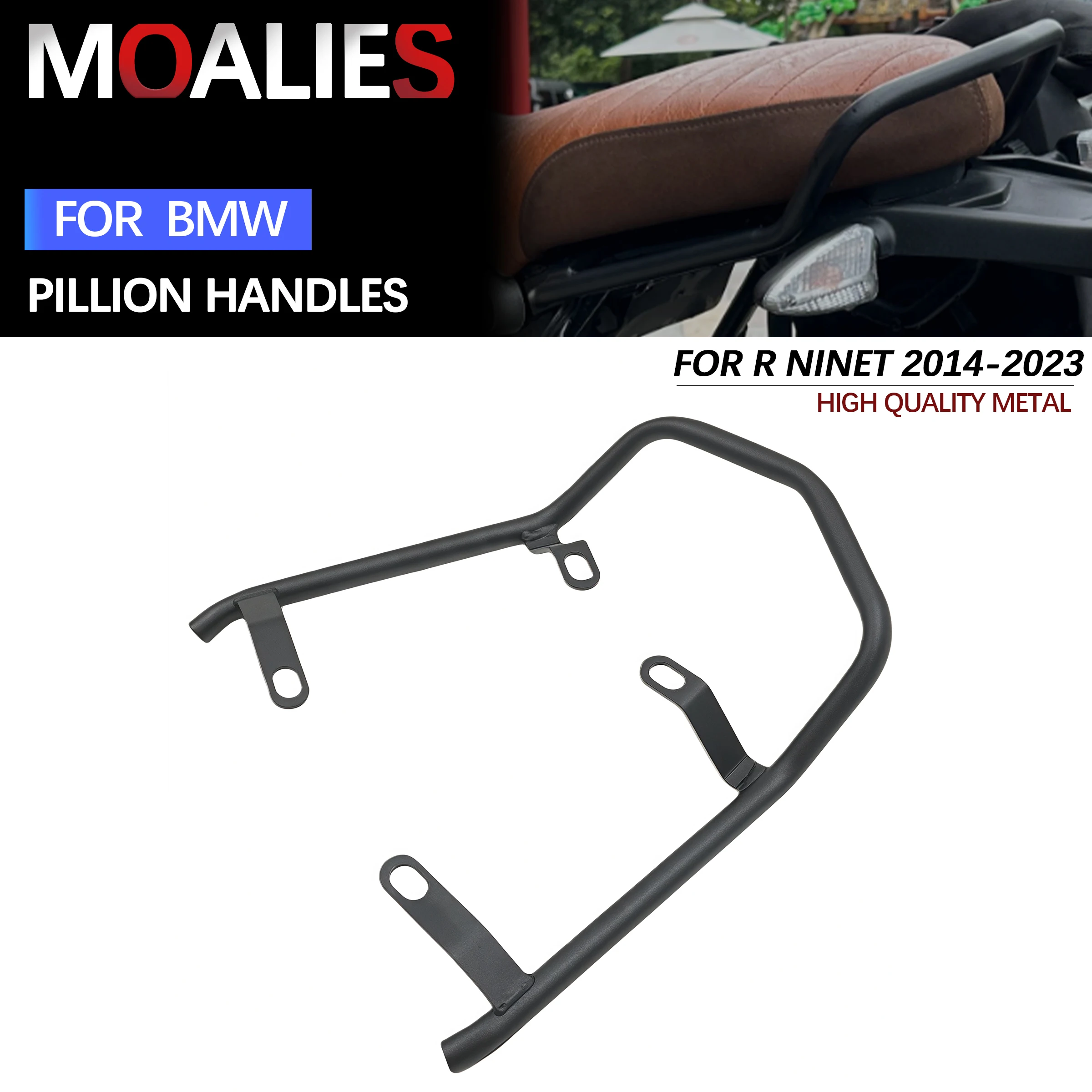 

For BMW R Nine T Scrambler R9T Pure Racer Urban RnineT G/S Ninet /5 Rescue Handle Passenger Grab Bar Rail Saddlebag Luggage Rack