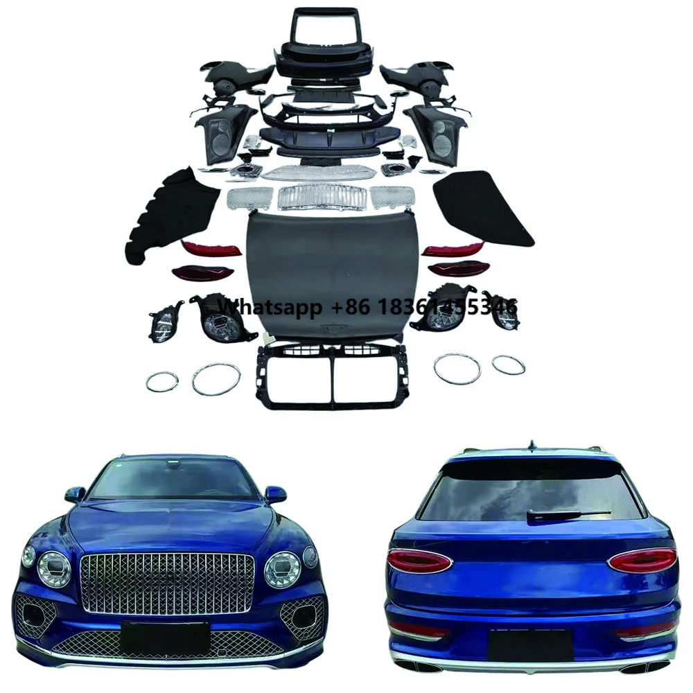 

For Bentayga 2016-2020 Upgrade to 2021 Facelift Body Kit