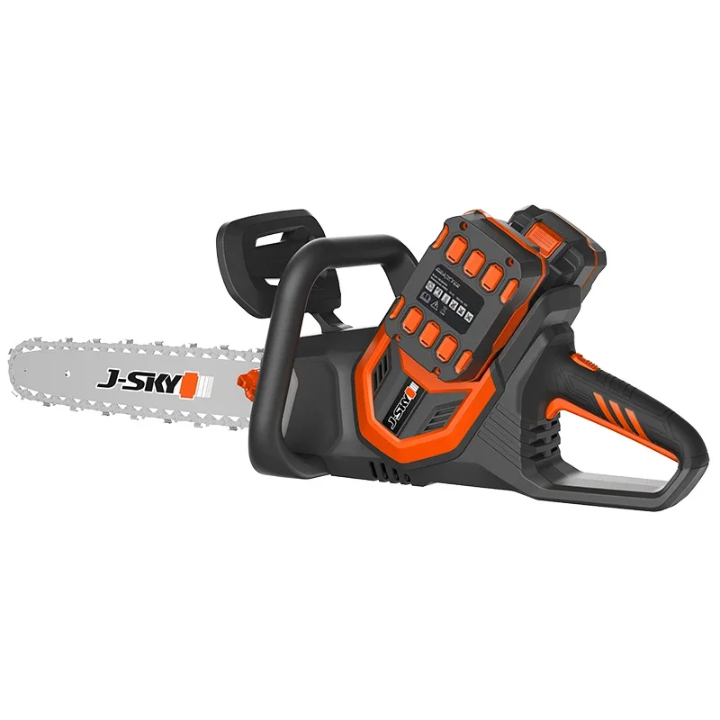 12-14 inch long endurance high power chain saw electric cordless