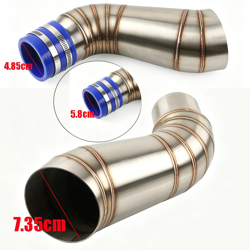 For Zontes 368G G368 368D 368M 368K 368E 368 Motorcycle Accessories Air Filter Intake Pipe Connector Tube Manifold Exhaust Pipe