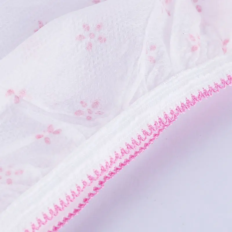 7Pcs/Lot Disposable Panties for Maternity Home Travel Underwear Panty Prenatal Postpartum Paper non-woven Panties Care Pad